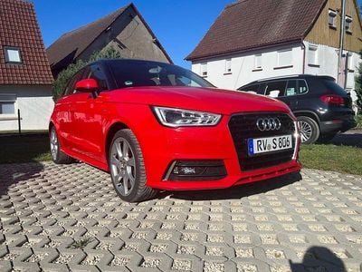 Rot Gebraucht 2016 Audi A1 Sportback S-Line Kleinwagen | 10.000 € (Fairer Preis)