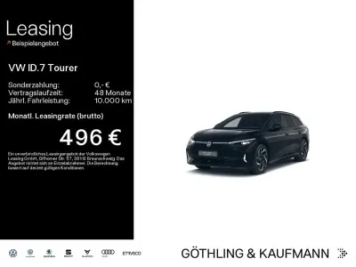 Gebraucht VW ID.7 GTX 250 kW (340 PS) 2025 Grenadillschwarz metallic Kombi