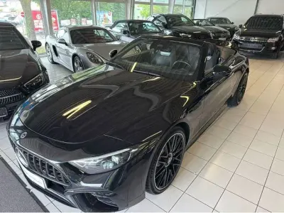 Gebraucht Mercedes SL43 AMG AMG 381 PS (280 kW) 2022 Obsidianschwarz  metalliclack Cabrio
