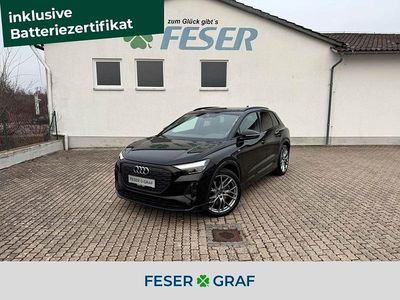Mythosschwarz metallic Gebraucht 2022 Audi Q4 e-tron Advanced SUV | 30.980 € (Fairer Preis)