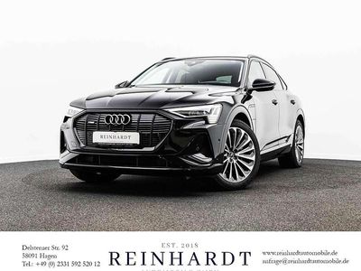 Gebraucht Audi e-tron Sportback S-Line 300 kW (408 PS) 2022 Mythosschwarz metallic SUV
