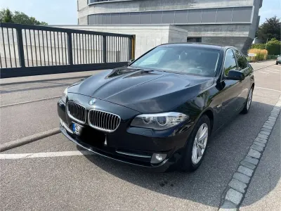 Używany BMW 520 184 KM (135 kW) 2012 Czarny Sedan/Limuzyna