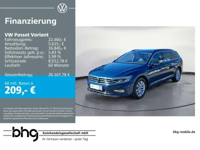 Gebraucht VW Passat Business 150 PS (110 kW) 2023 Blau Kombi
