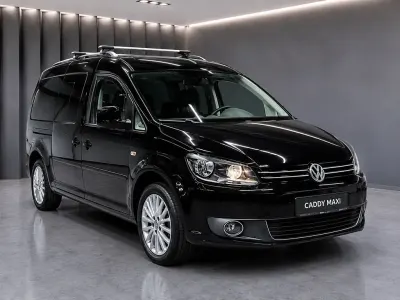 Gebraucht VW Caddy Maxi 140 PS (102 kW) 2015 Schwarz Van / Kleinbus