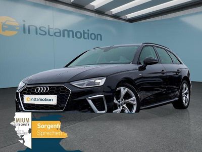 Schwarz Gebraucht 2022 Audi A4 S-Line Kombi | 28.299 € (Guter Preis)