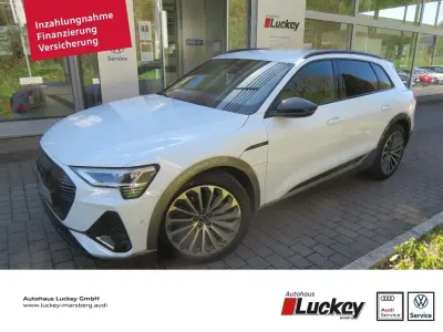 Usata Audi e-tron S-Line 230 kW (313 CV) 2022 Bianco SUV