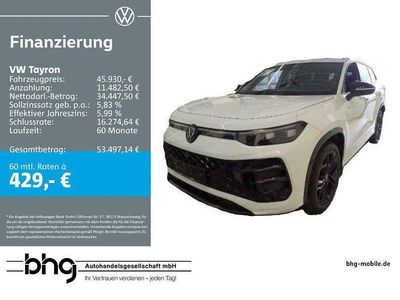 Gebraucht VW Tayron R-line 150 PS (110 kW) 2025 Weiß SUV
