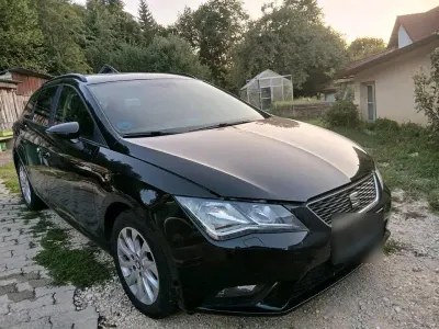 Gebraucht Seat Leon 125 PS (91 kW) 2015 Schwarz Kombi