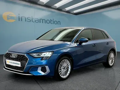 Usata Audi A3 Sportback 110 CV (80 kW) 2023 Blu Utilitaria