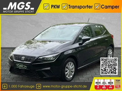 Gebraucht Seat Ibiza Style 110 PS (80 kW) 2023 Midnight schwarz Kleinwagen