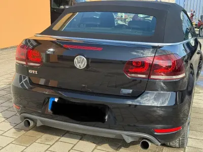Gebraucht VW Golf Cabriolet GTI 211 PS (155 kW) 2015 Schwarz Cabrio