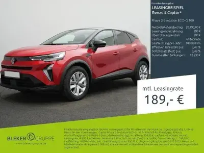 Używany Renault Captur Evolution 2024 Czerwony SUV