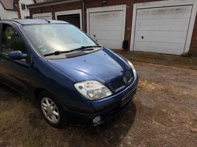 Gebraucht Renault Scénic Authentique 107 PS (78 kW) 2002 Blau Van / Kleinbus