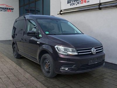 Second-hand VW Caddy Comfortline 125 CP (91 kW) 2017 Negru Monovolum