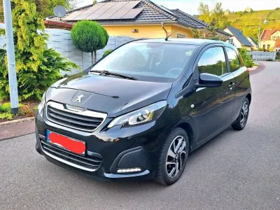 Gebraucht Peugeot 108 Active 69 PS (50 kW) 2016 Schwarz Kleinwagen