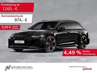 Schwarz Neu 2025 Audi RS6 Sport Kombi | 118.930 €