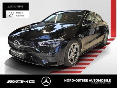 Gebraucht Mercedes CLA200 AMG 163 PS (119 kW) 2024 Metalliclack kosmosschwarz Coupé