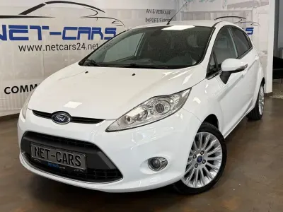 Second-hand Ford Fiesta Titanium 97 CP (71 kW) 2011 Alb Berlinǎ