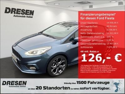 Gebraucht Ford Fiesta 125 PS (91 kW) 2021 Blau Kleinwagen