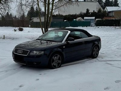 Gebraucht Audi A4 Cabriolet 170 PS (125 kW) 2002 Schwarz Cabrio