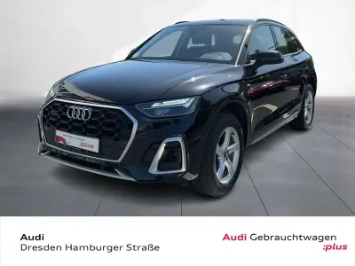 Gebraucht Audi Q5 S-Line 204 PS (150 kW) 2022 Mythosschwarz metallic SUV
