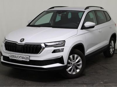Gebraucht Skoda Karoq Selection 150 PS (110 kW) 2025 Weiß, moonweiss metallic (2y) SUV