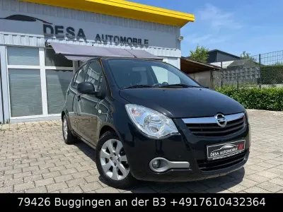 Gebraucht Opel Agila Edition 86 PS (63 kW) 2009 Schwarz Kleinwagen