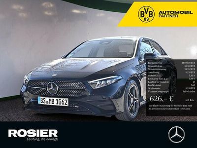 Gebraucht Mercedes A200 163 PS (119 kW) 2025 Schwarz / nachtschwarz Limousine