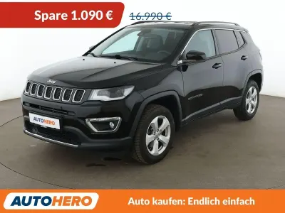 Gebraucht Jeep Compass Limited 170 PS (125 kW) 2020 Schwarz SUV