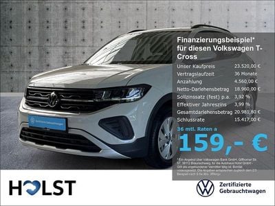 Gebraucht VW T-Cross IQ Drive 116 PS (85 kW) 2024 Ascotgrau SUV