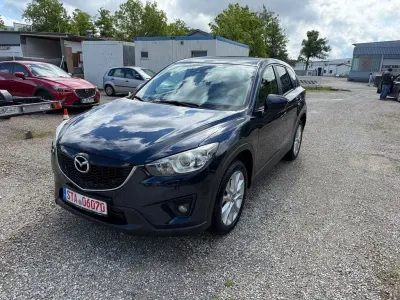 Gebraucht Mazda CX-5 Sports-Line 175 PS (128 kW) 2015 Blau SUV