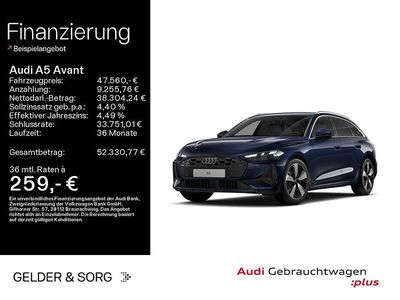 Usata Audi A5 Comfort 204 CV (150 kW) 2025 Blu Station wagon