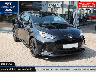 Gebraucht Mazda 2 Homura-Line 116 PS (85 kW) 2024 Schwarz (opera black metallic) Kleinwagen