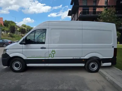 Gebraucht VW e-Crafter 100 kW (136 PS) 2021 Weiß Van