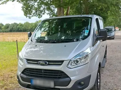 Gebraucht Ford Transit Custom 125 PS (91 kW) 2014 Silber Van / Kleinbus