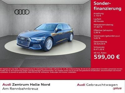 Blau Gebraucht 2021 Audi A6 Design Kombi | 34.980 € (Guter Preis)