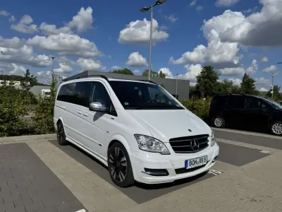 Gebraucht Mercedes Viano Avantgarde 224 PS (164 kW) 2014 Weiß Van / Kleinbus