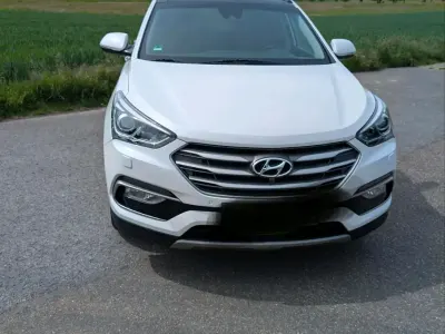 Gebraucht Hyundai Santa Fe 200 PS (147 kW) 2016 Weiß SUV