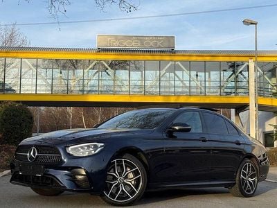 Blau Gebraucht 2022 Mercedes E300 AMG Limousine | 36.900 € (Guter Preis)