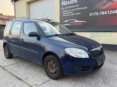 Gebraucht Skoda Roomster Plus Edition 69 PS (50 kW) 2009 Blau Van / Kleinbus