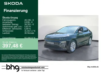 Gebraucht Skoda Enyaq iV Selection 250 kW (340 PS) 2026 Blackmagic perleffekt SUV