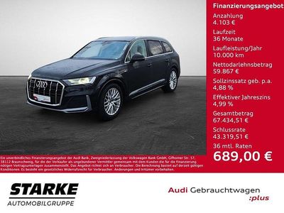 Gebraucht Audi Q7 S-Line 286 PS (210 kW) 2023 Schwarz SUV