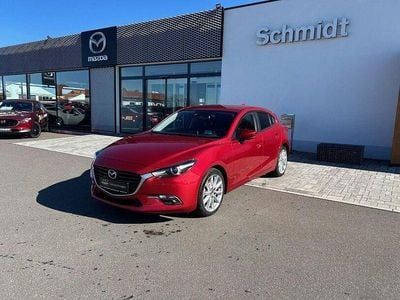 Second-hand Mazda 3 Sports-Line 120 CP (88 kW) 2017 Roșu Berlinǎ