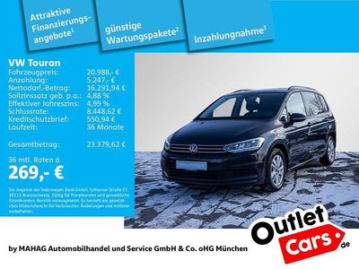 Gebraucht VW Touran Comfortline 150 PS (110 kW) 2022 Grau Van / Kleinbus
