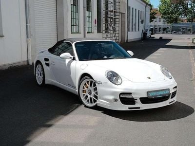 Usata Porsche 911 Turbo S Cabriolet 530 CV (389 kW) 2011 Bianco Cabrio