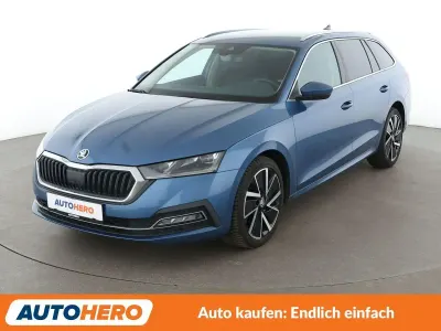Gebraucht Skoda Octavia Style 150 PS (110 kW) 2020 Blau Kombi