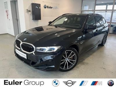 Gebraucht BMW 320e Sport Line 204 PS (150 kW) 2022 Schwarz Kombi