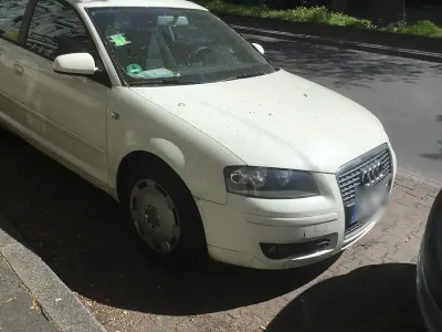 Gebraucht Audi A3 102 PS (75 kW) 2005 Weiß Kleinwagen