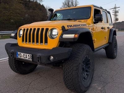 Gebraucht Jeep Wrangler Rubicon 200 PS (147 kW) 2019 Gelb SUV
