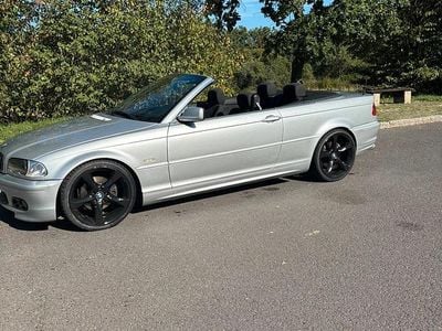 Begagnad BMW 320 Cabriolet 170 HK (125 kW) 2002 Silver Cab